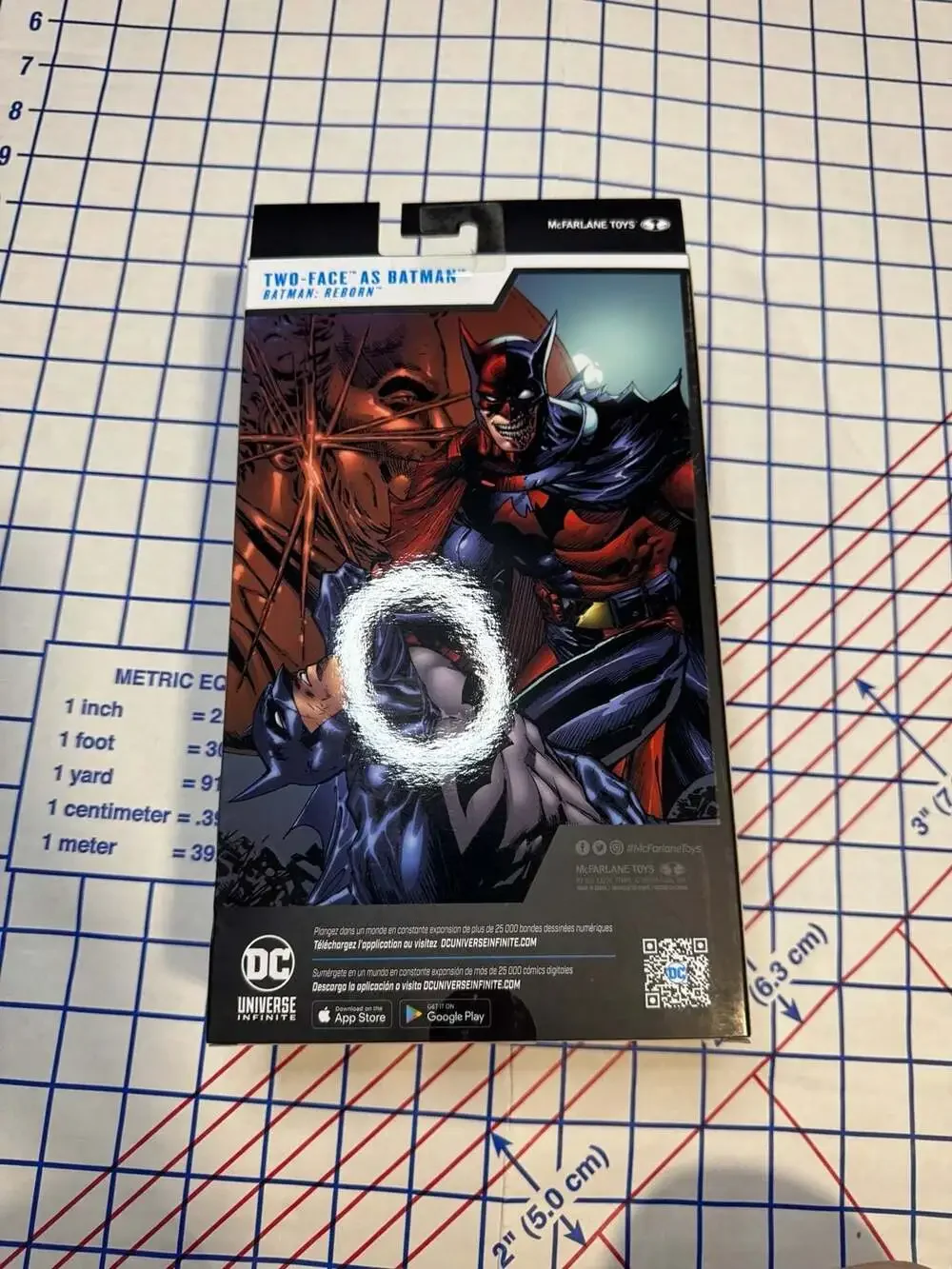 McFarlane Toys DC Multiverse Two-Face as Batman Batman: Reborn
